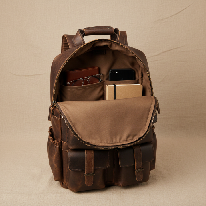 Sac à dos en cuir Ruben