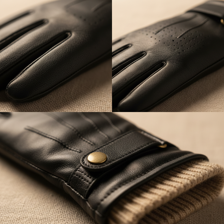 Gants en cuir Louis