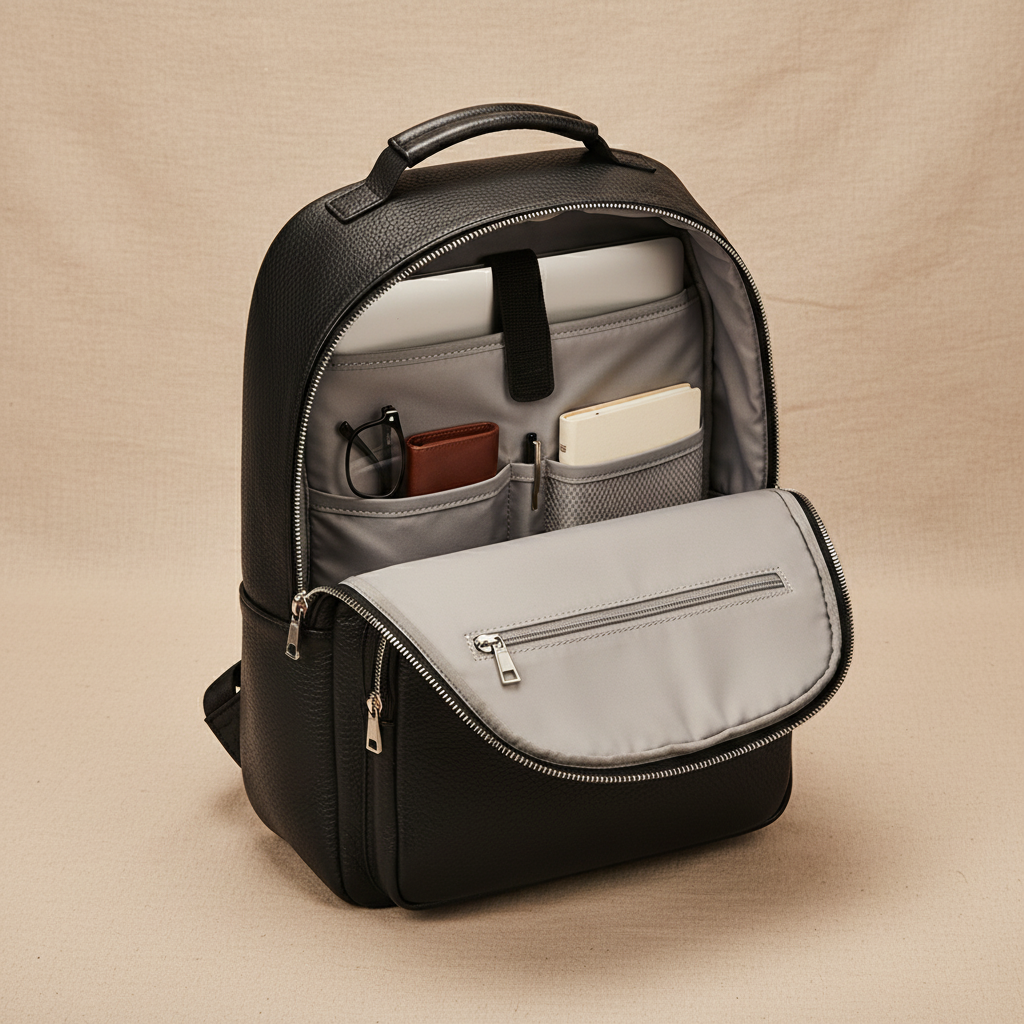 Sac à dos en cuir Jonas