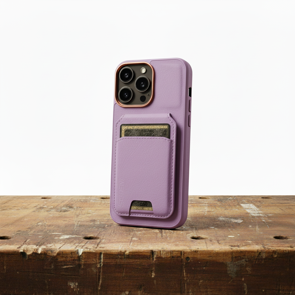 Coque de téléphone en simili cuir Adrian