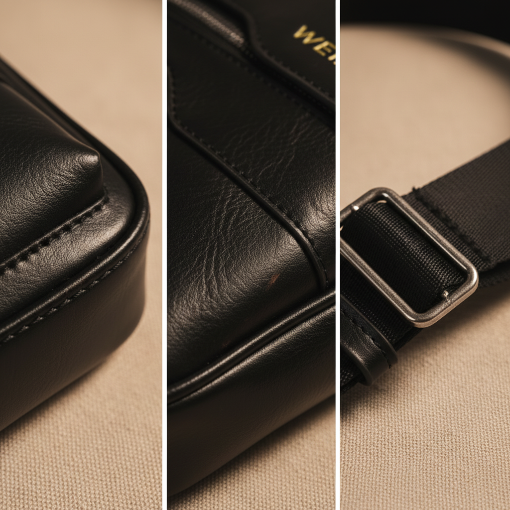 Poche en cuir Noah