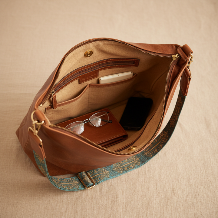 Sac en cuir vintage de Tamar