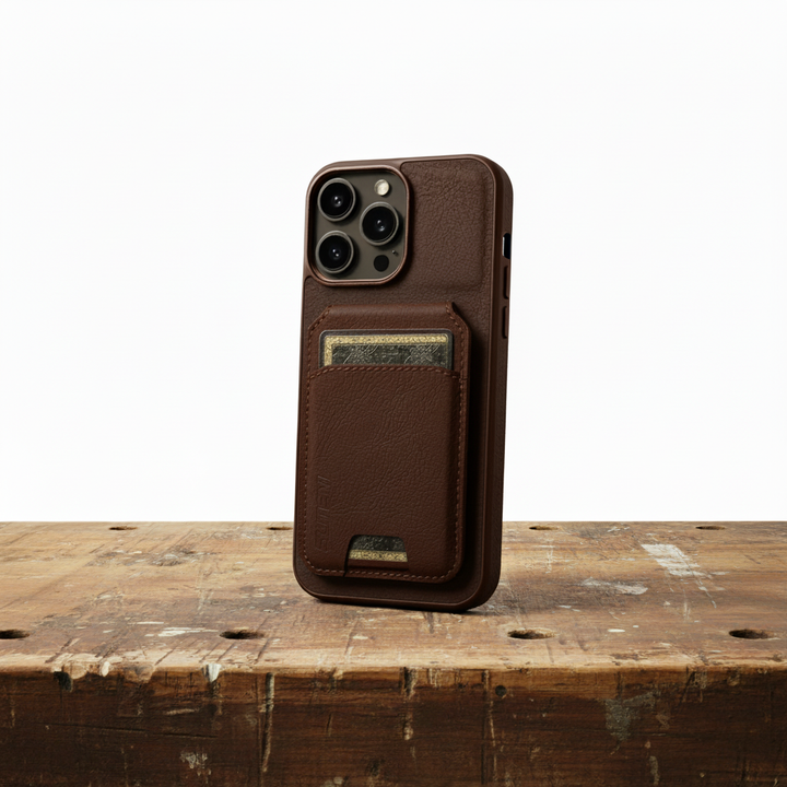 Coque de téléphone en simili cuir Adrian