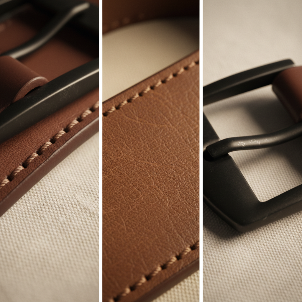 Ceinture en cuir Milan