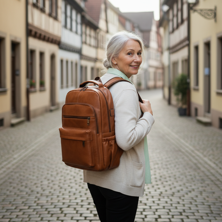 Sac à dos en cuir Theo