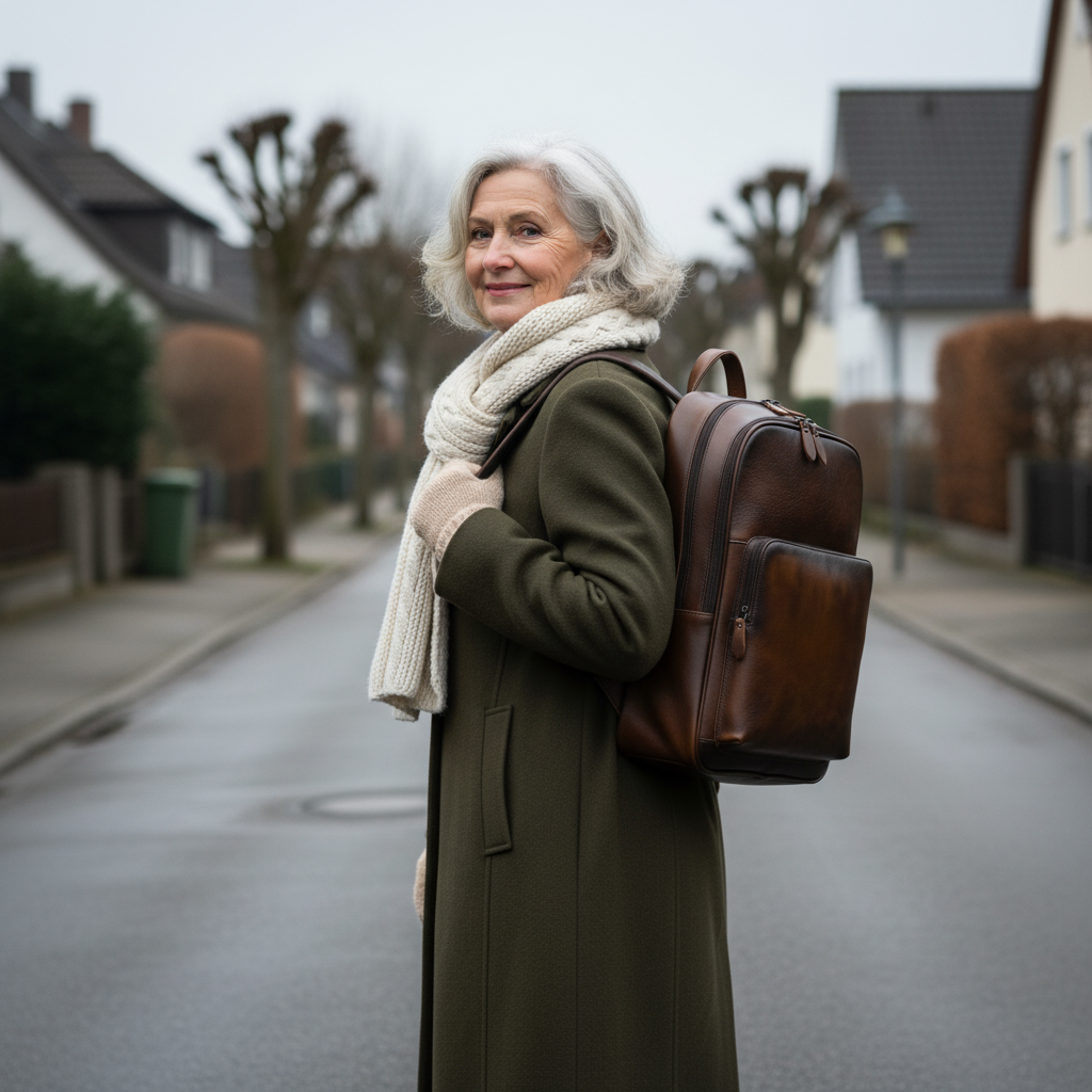 Sac à dos en cuir Bennett