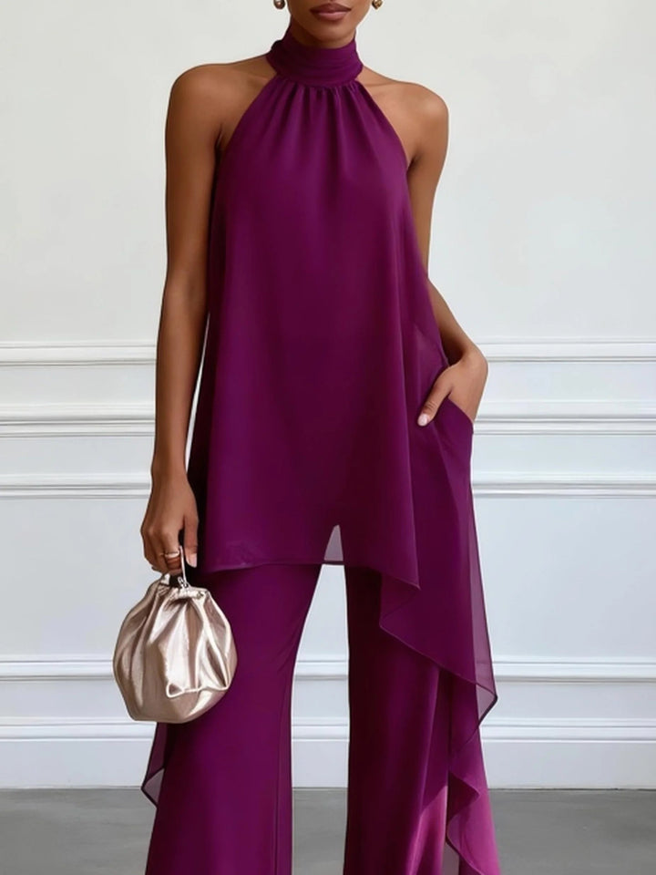 ELEGANT HALTER SET FOR WOMEN