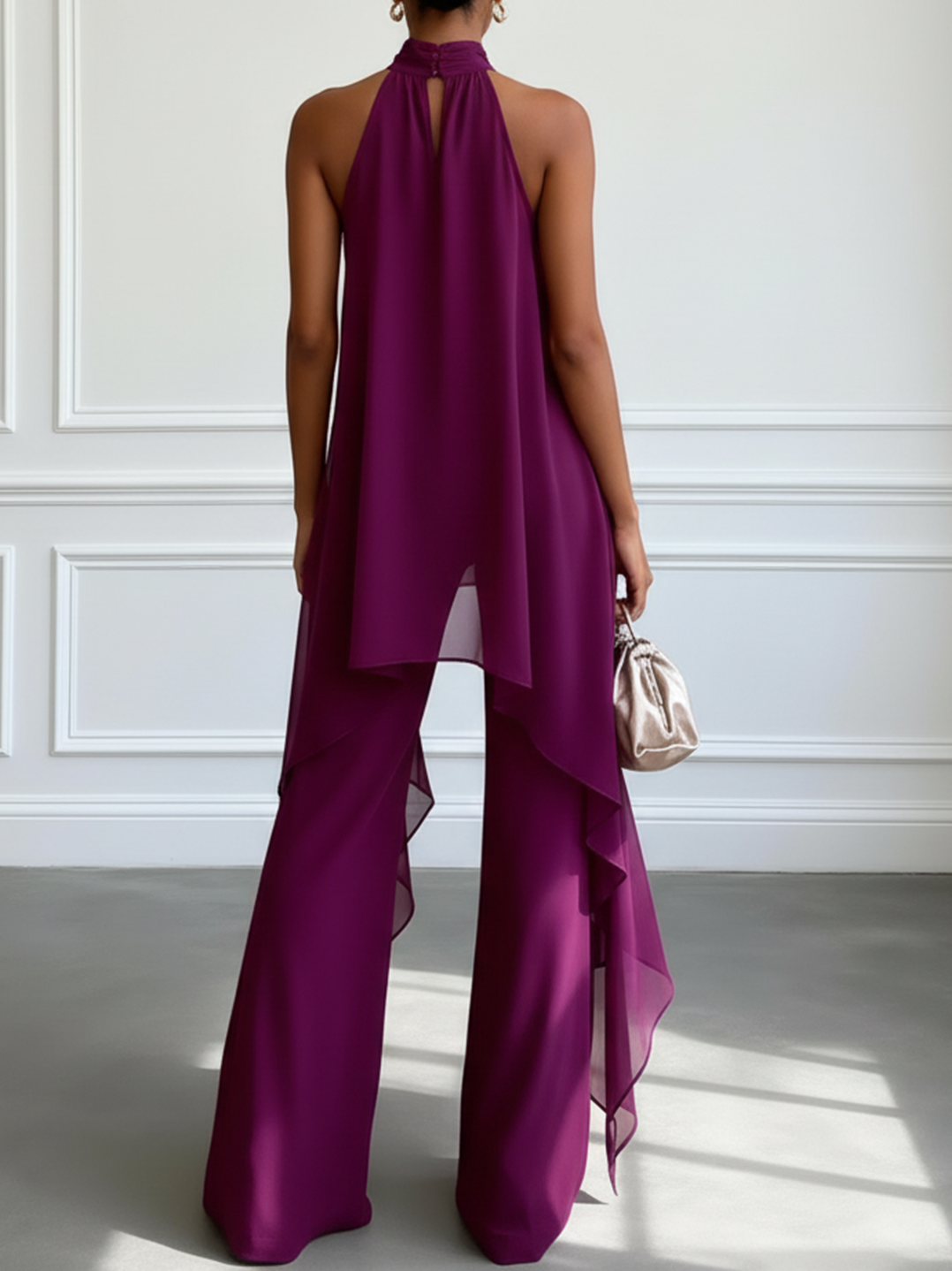 ELEGANT HALTER SET FOR WOMEN