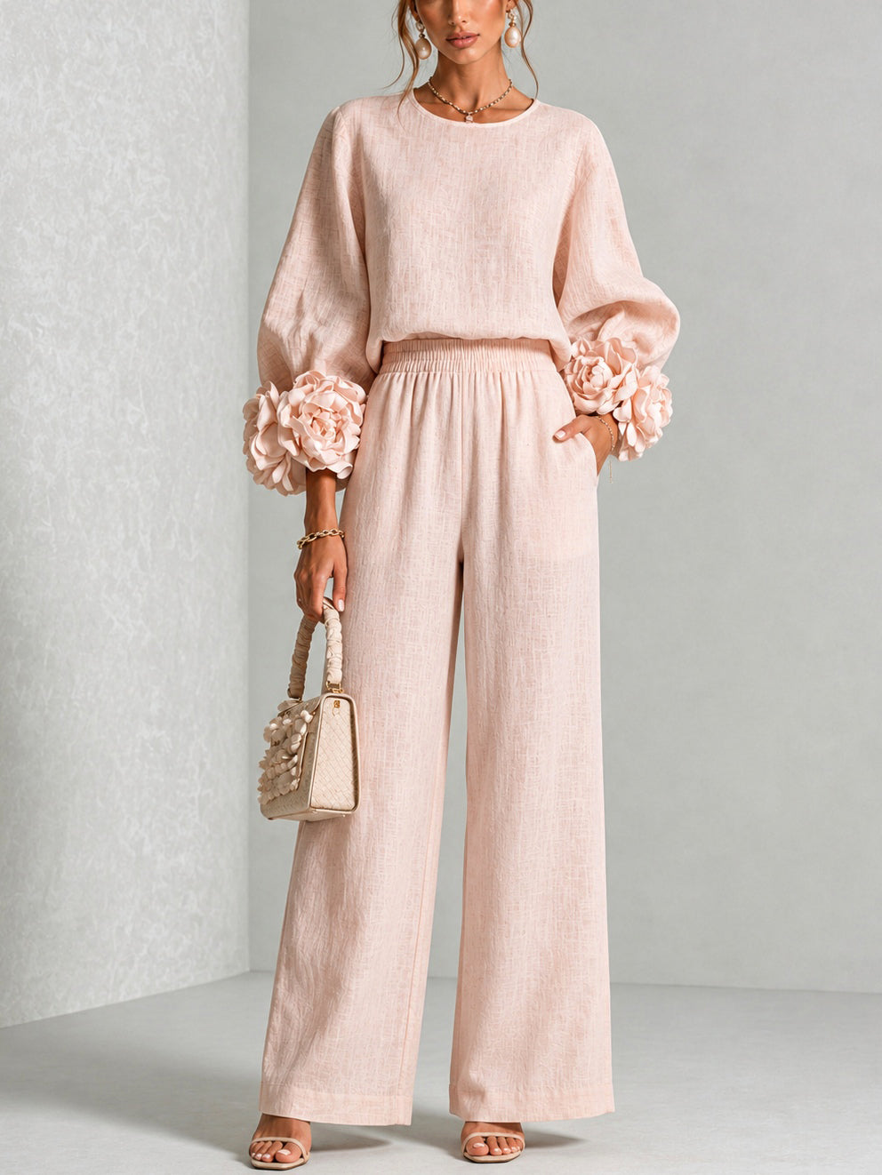 Carys | Conjunto de Dos Piezas con Tapa Floral