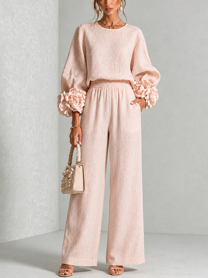 Carys | Conjunto de Dos Piezas con Tapa Floral