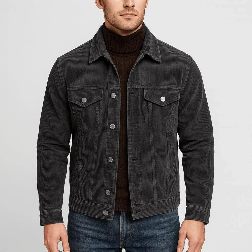 Corduroy Denim Jacket