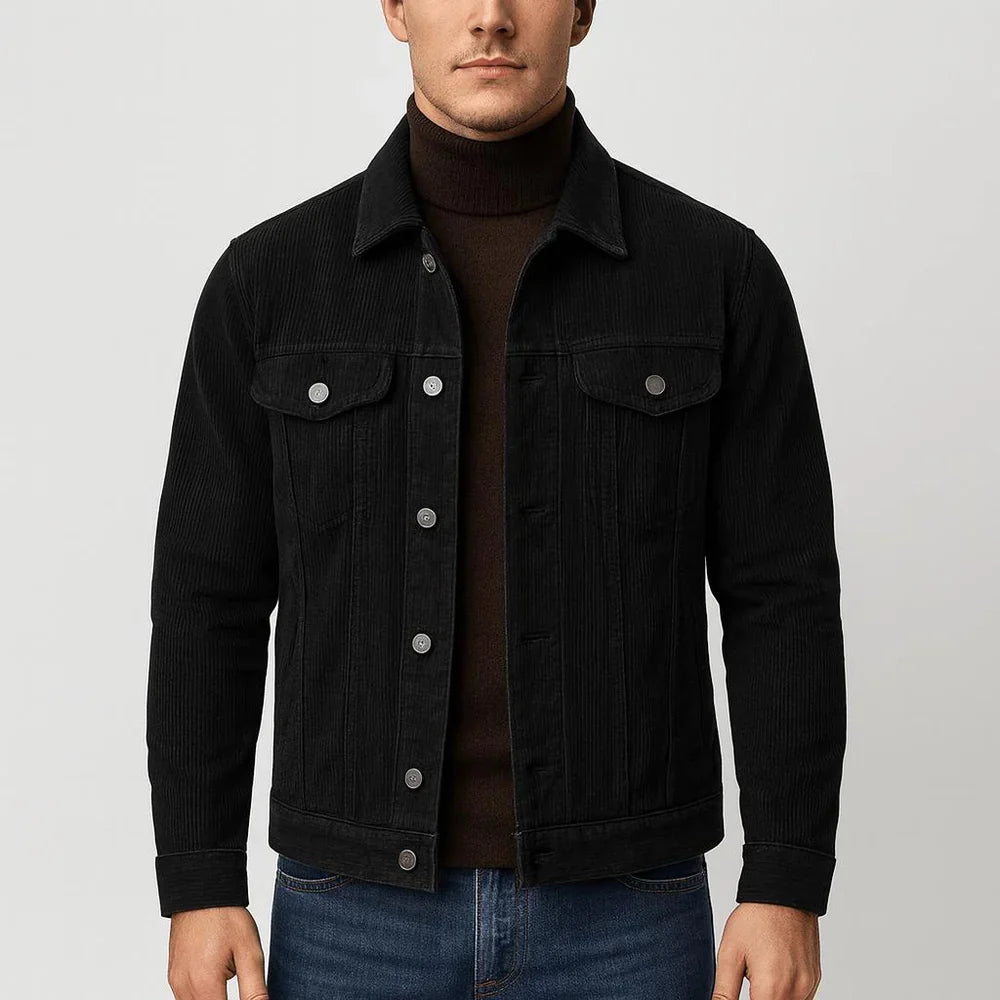 Corduroy Denim Jacket