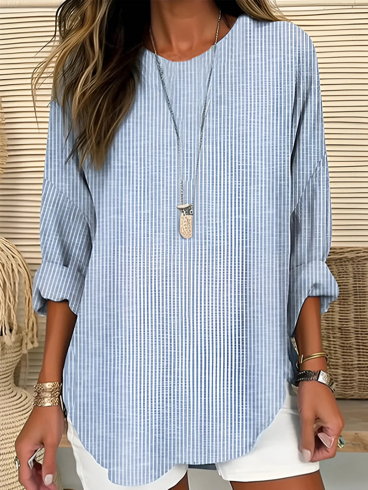 Rosaria | Trendy Striped Blouse