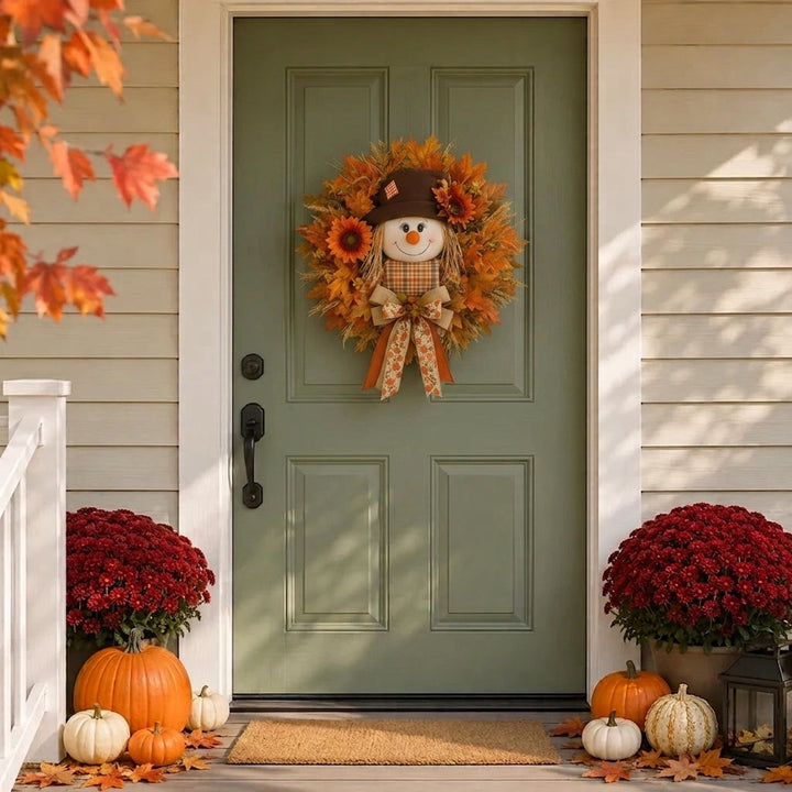 Light-Up Fall Wreath