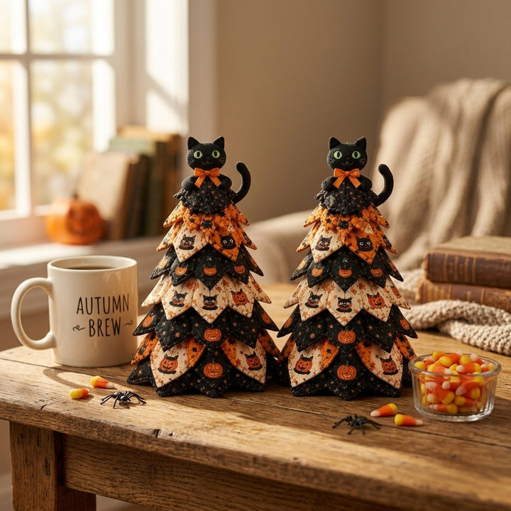 Sew Your Own Halloween Tree