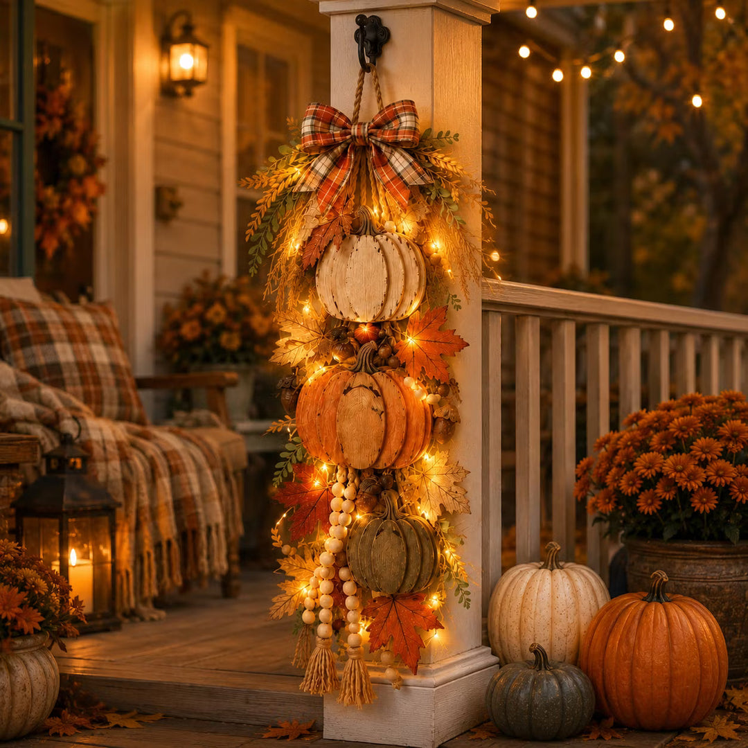 Country Pumpkin Garland