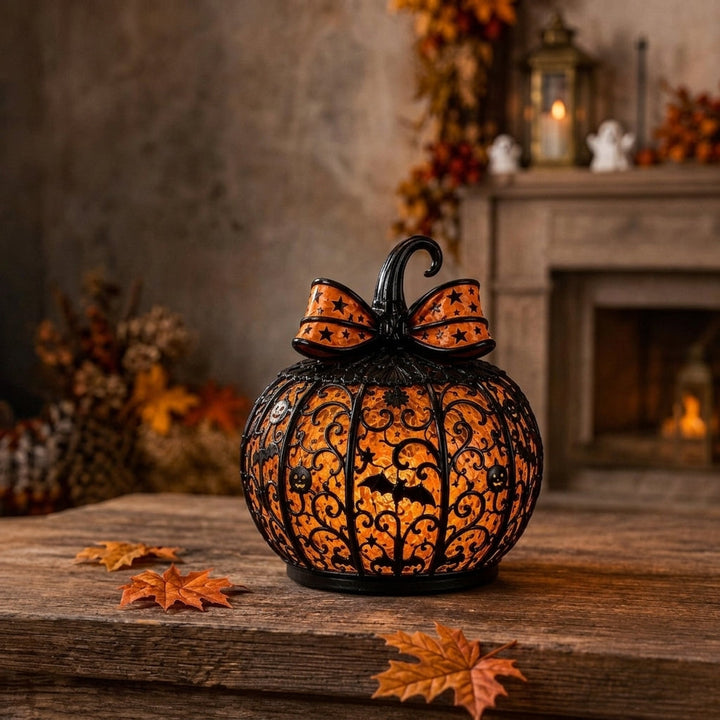 Glowing Pumpkin Lantern