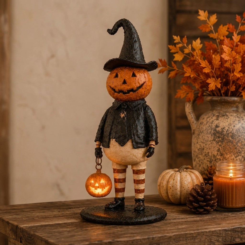 Pumpkin Witch Lamp™