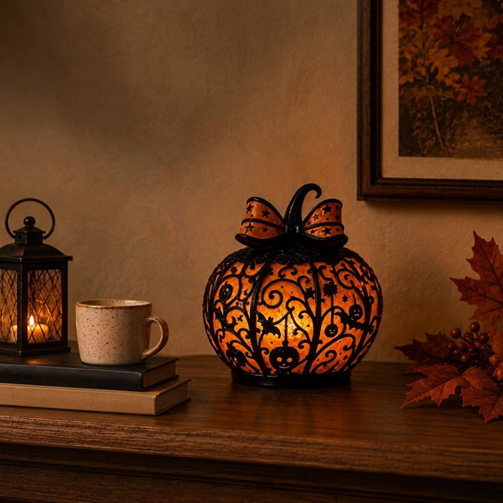 Glowing Pumpkin Lantern