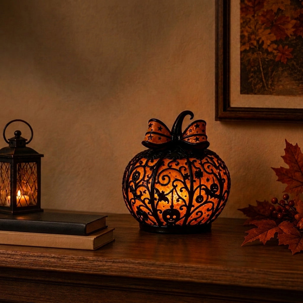 Glowing Pumpkin Lantern