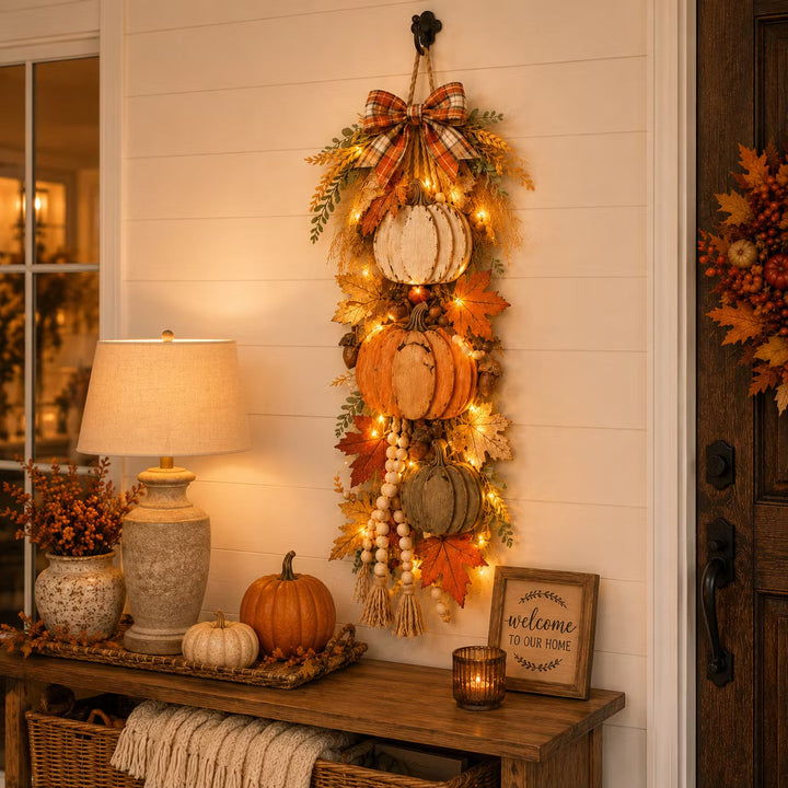 Country Pumpkin Garland