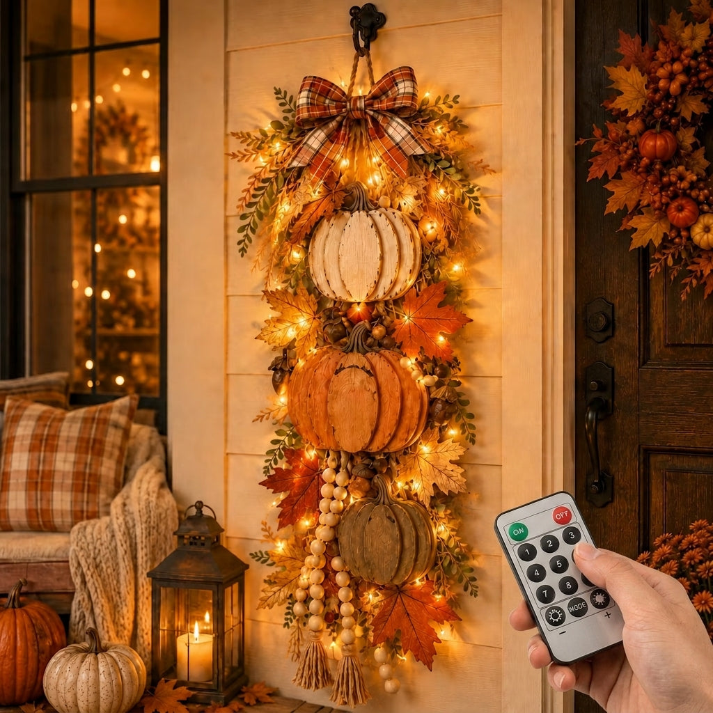 Country Pumpkin Garland