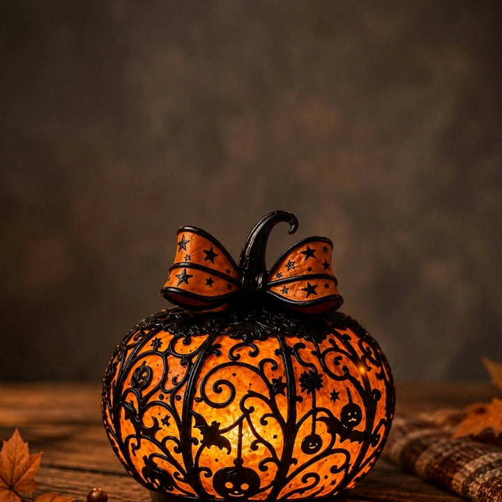Glowing Pumpkin Lantern