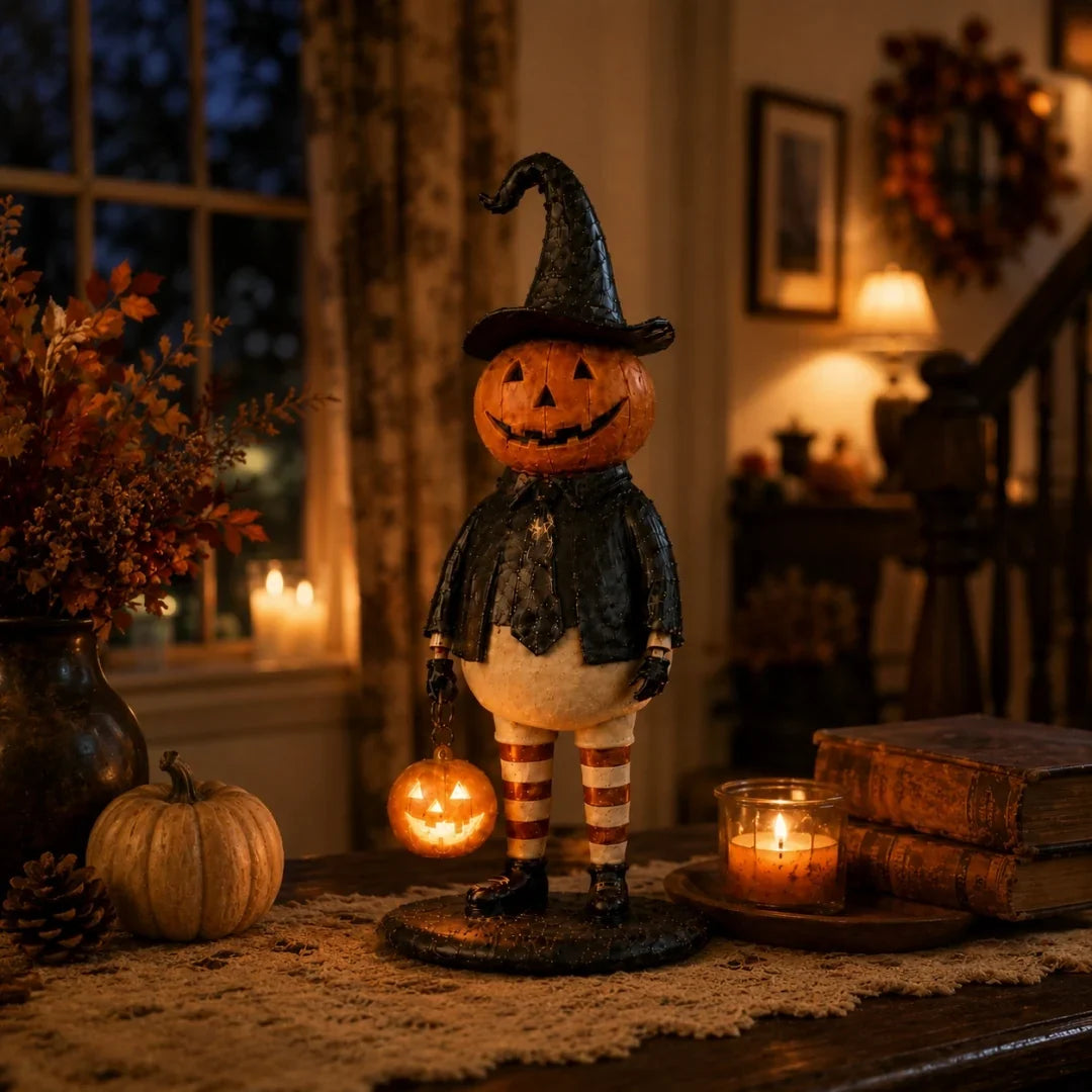 Pumpkin Witch Lamp™
