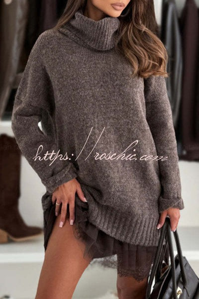 Ensemble Cozy Chic – Pull et robe