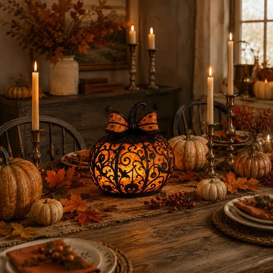 Glowing Pumpkin Lantern