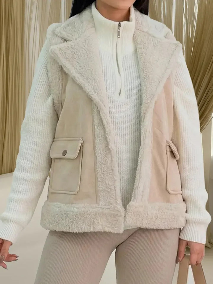 Gilet polaire décontracté pour femme