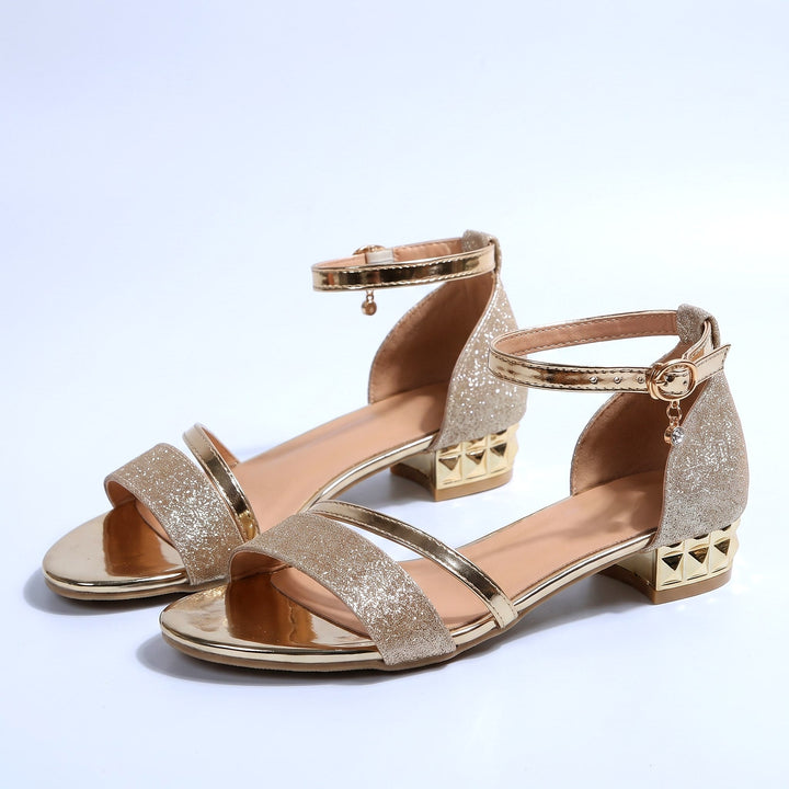 Aurelia™ | Low-Heel Evening Sandals