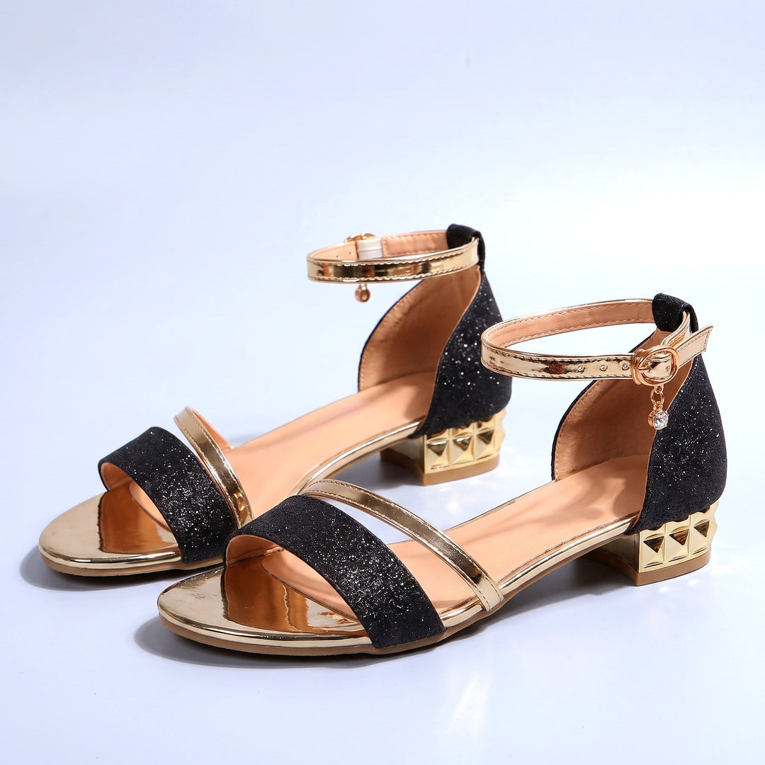 Aurelia™ | Low-Heel Evening Sandals