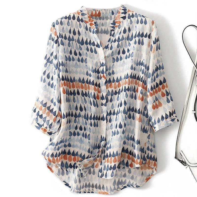 BLOUSE EN LIN AMERA