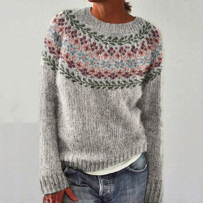 Genesis - Retro Scandinavian knitted sweater