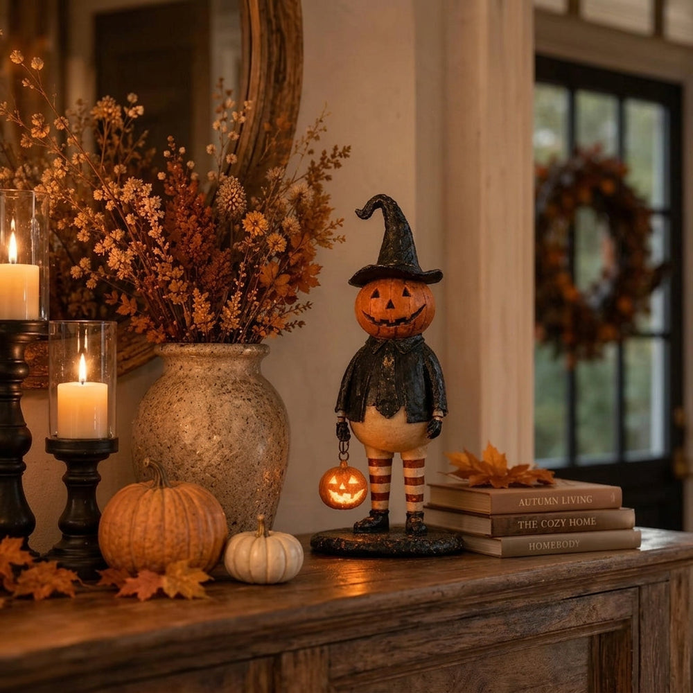 Pumpkin Witch Lamp™