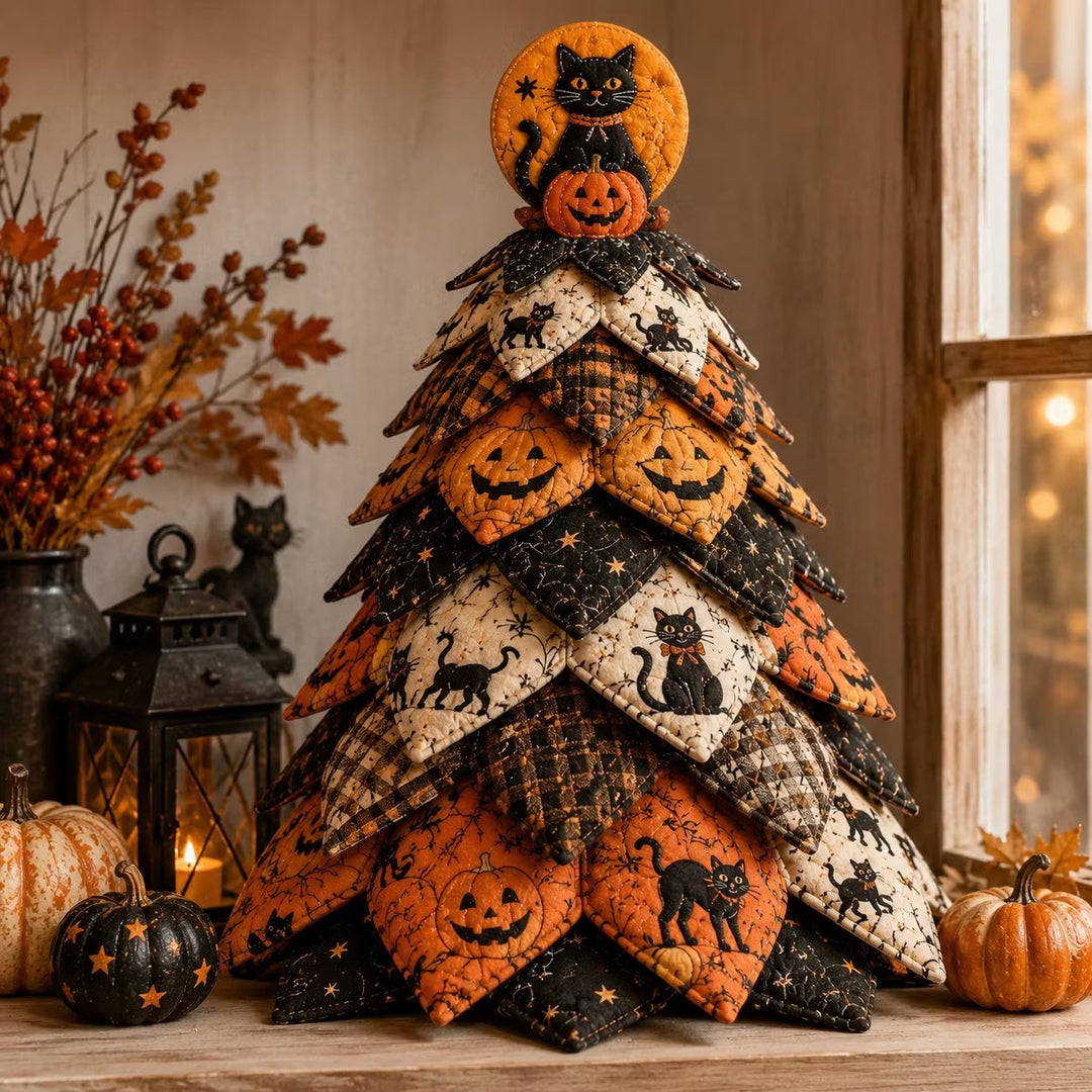 Sew Your Own Halloween Tree