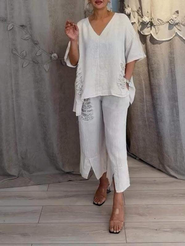 Bianca | Tenue d'été deux pièces fluide et légère