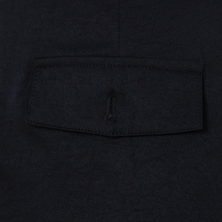 Pantalon large à plis chic et décontracté