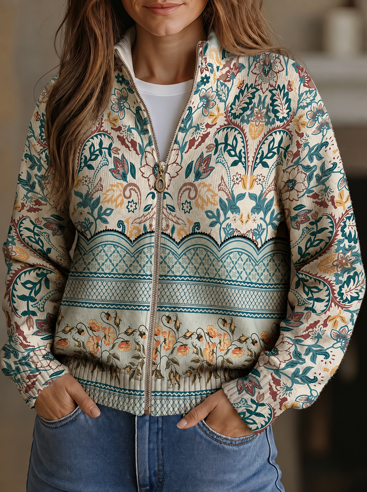 Caterina™ | Vintage Floral Botanical Border Print