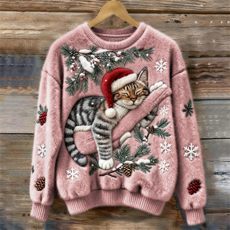 Pull de Noël pour chat