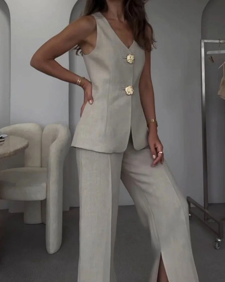 Ensemble deux pièces chic et élégant