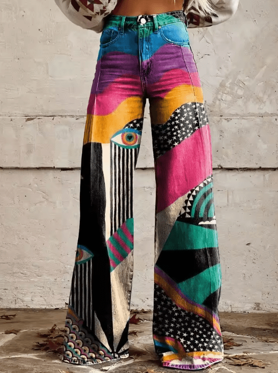 Pantalon Vintage Boho