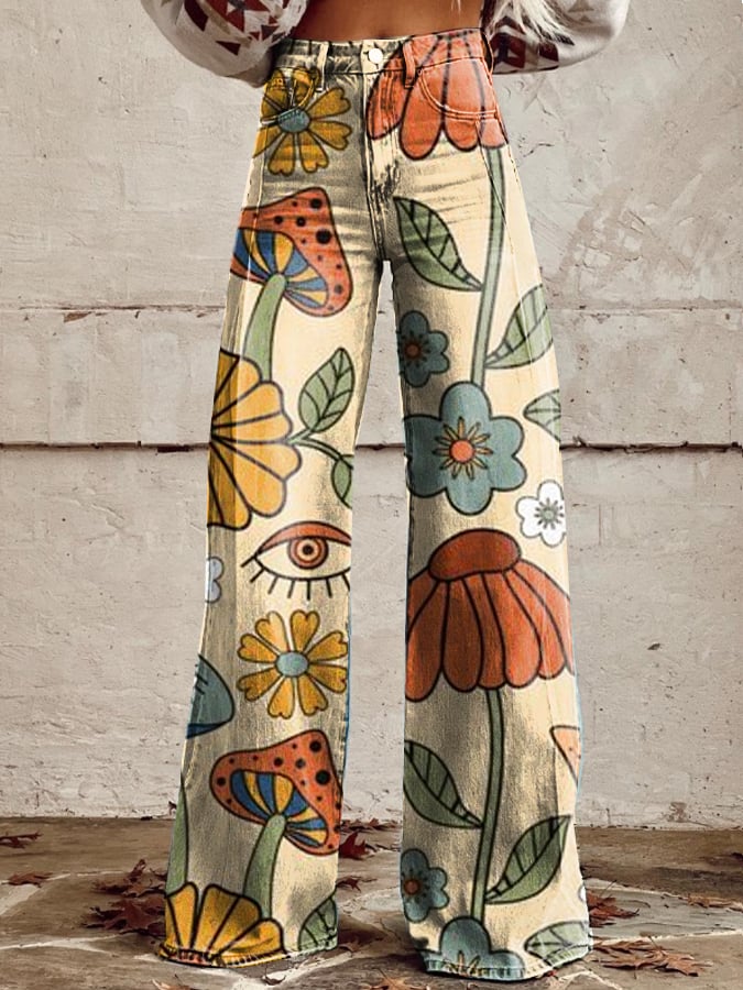 Pantalon Boho Vintage