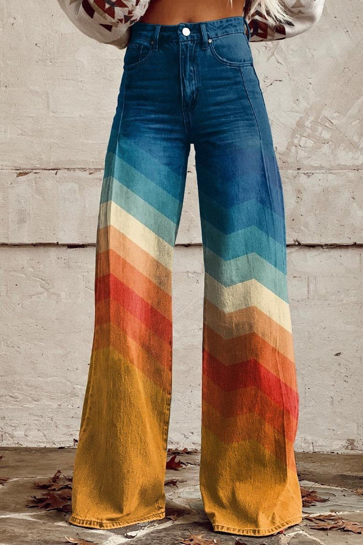 Pantalon Vintage Boho