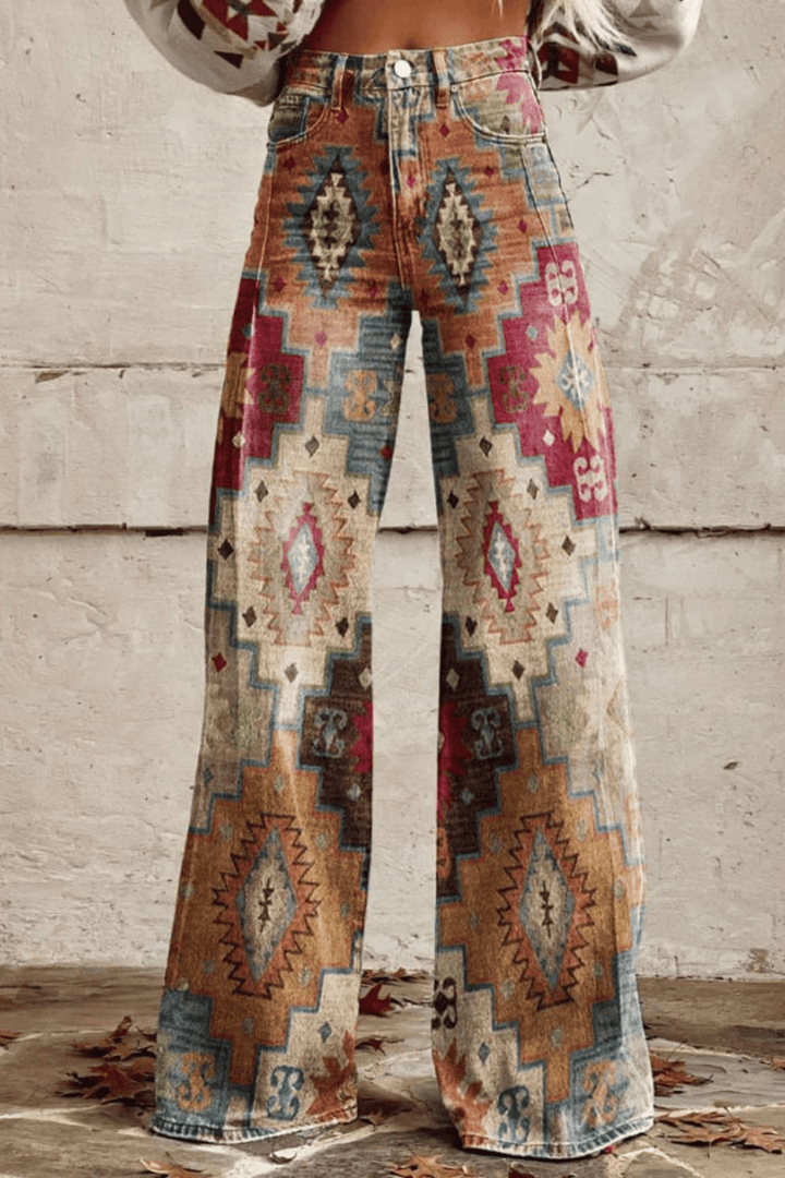 Pantalon Vintage Boho