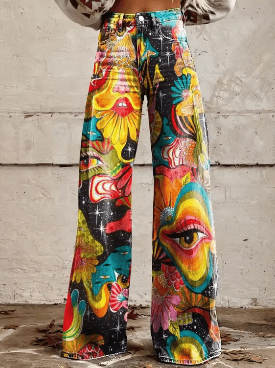 Pantalon Vintage Boho