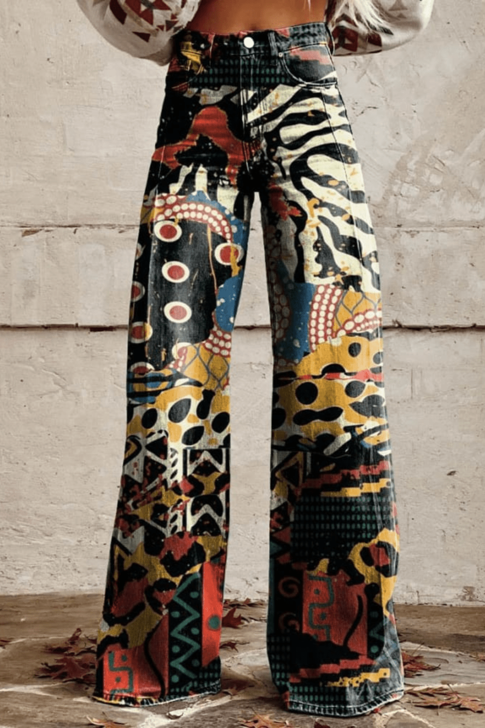 Pantalon Boho Vintage