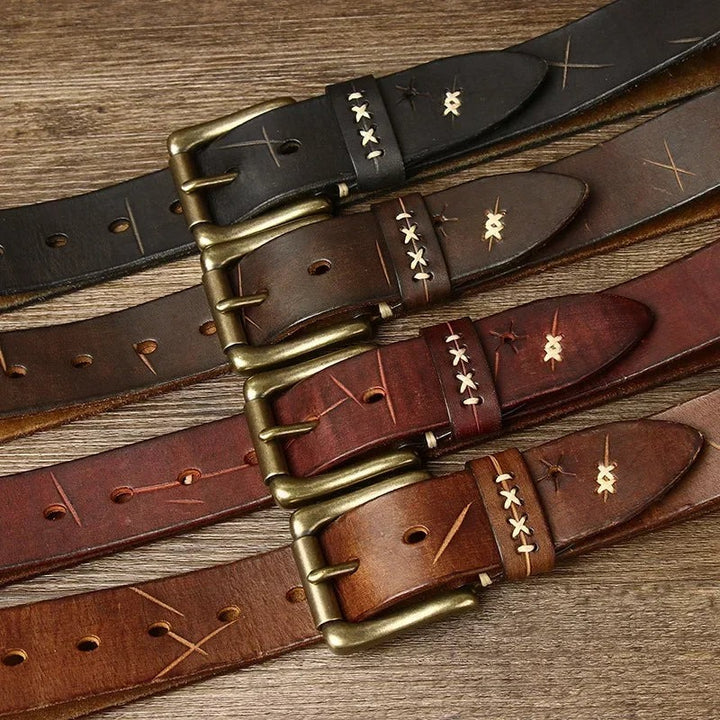 Ceinture en cuir de buffle