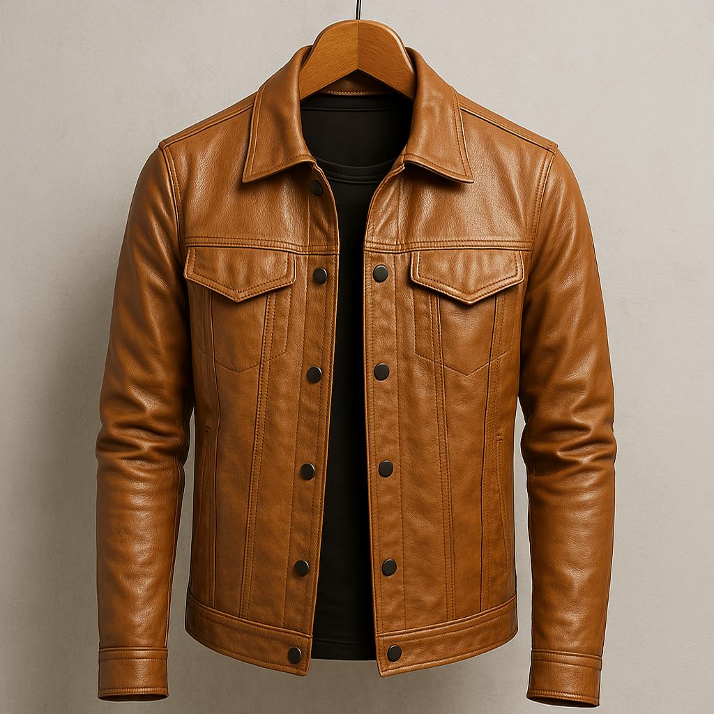Lightweight Leather Jacket